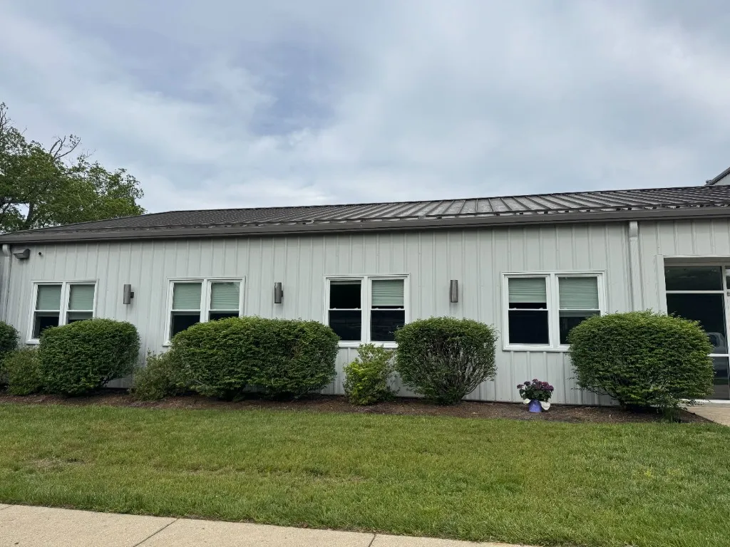 Commercial Building — Board & Batten with Metal Roof